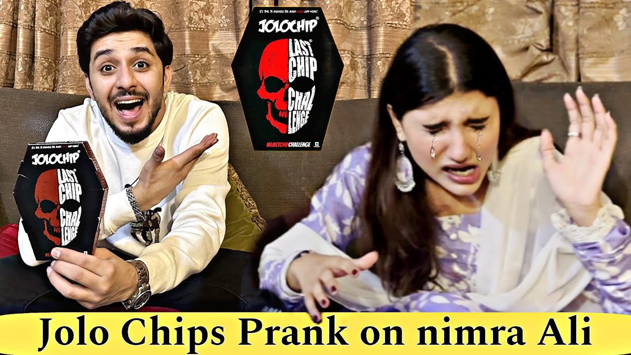 Jolo Chips Prank On Nimra Ali 🔥 World's Hottest Chips
