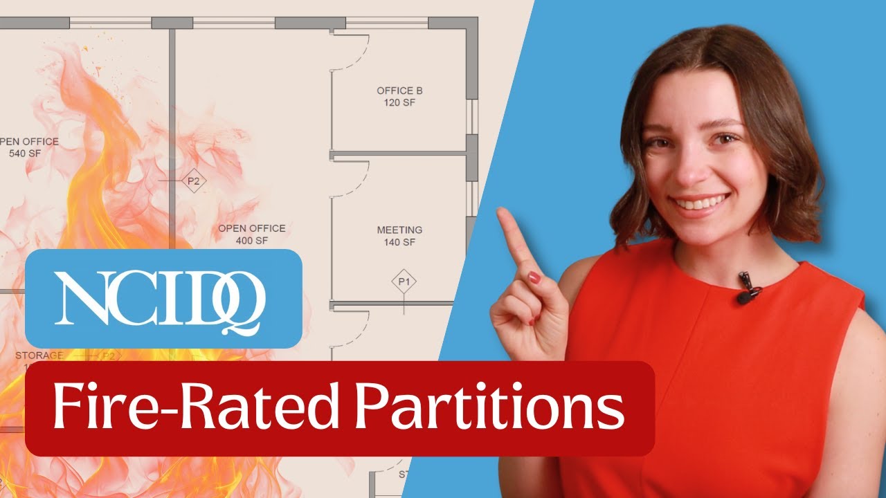 Fire-Rated Partitions EXPLAINED (and Practice Question!) | NCIDQ Test Prep