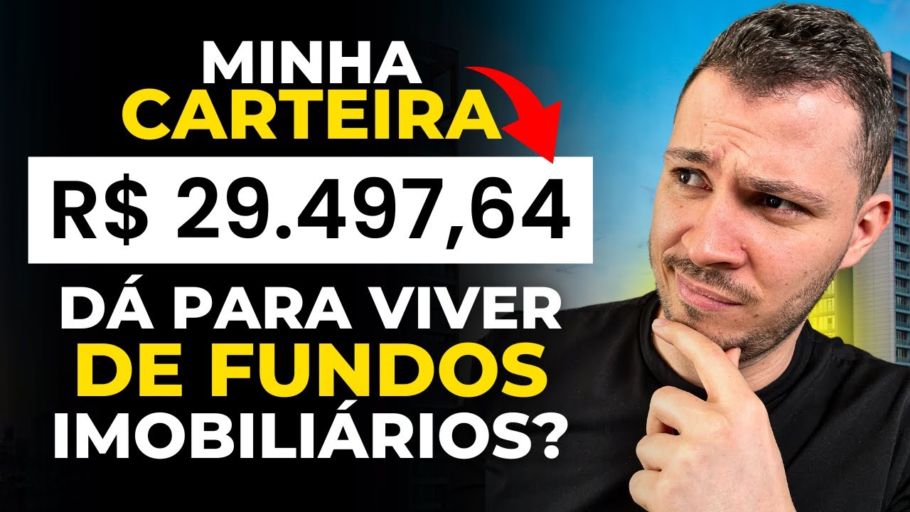 MINHA CARTEIRA DE FUNDOS IMOBILIÁRIOS | QUANTO RENDE DE DIVIDENDOS POR MÊS?