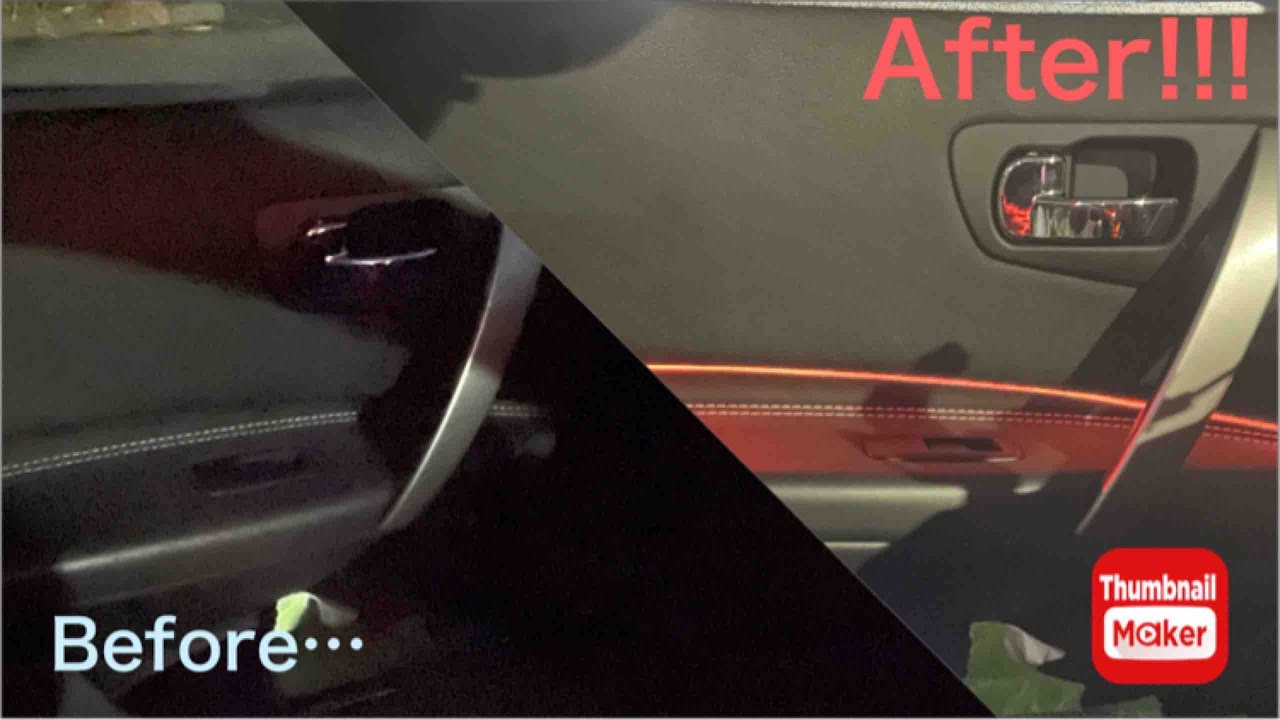 Fitting Ambient Lighting to Door Cards - Nissan Qashqai