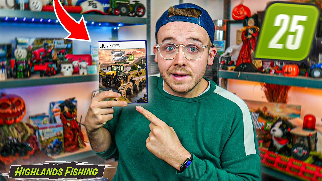 🔥DÉCOUVERTE DU NOUVEAU DLC HIGHLANDS FISHING — UNE CLAQUE VISUELLE ! 🤯| FS25 + DLC À GAGNER (PS5/PC)