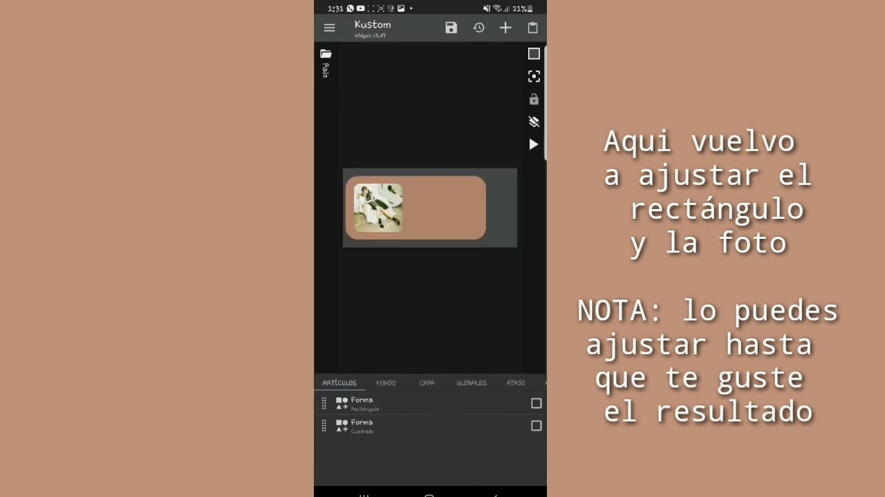 •Cómo hacer widgets de música con KWGT•