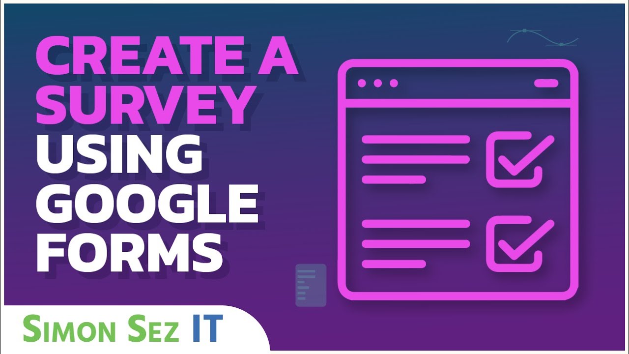 Как создать опрос с помощью Google Forms