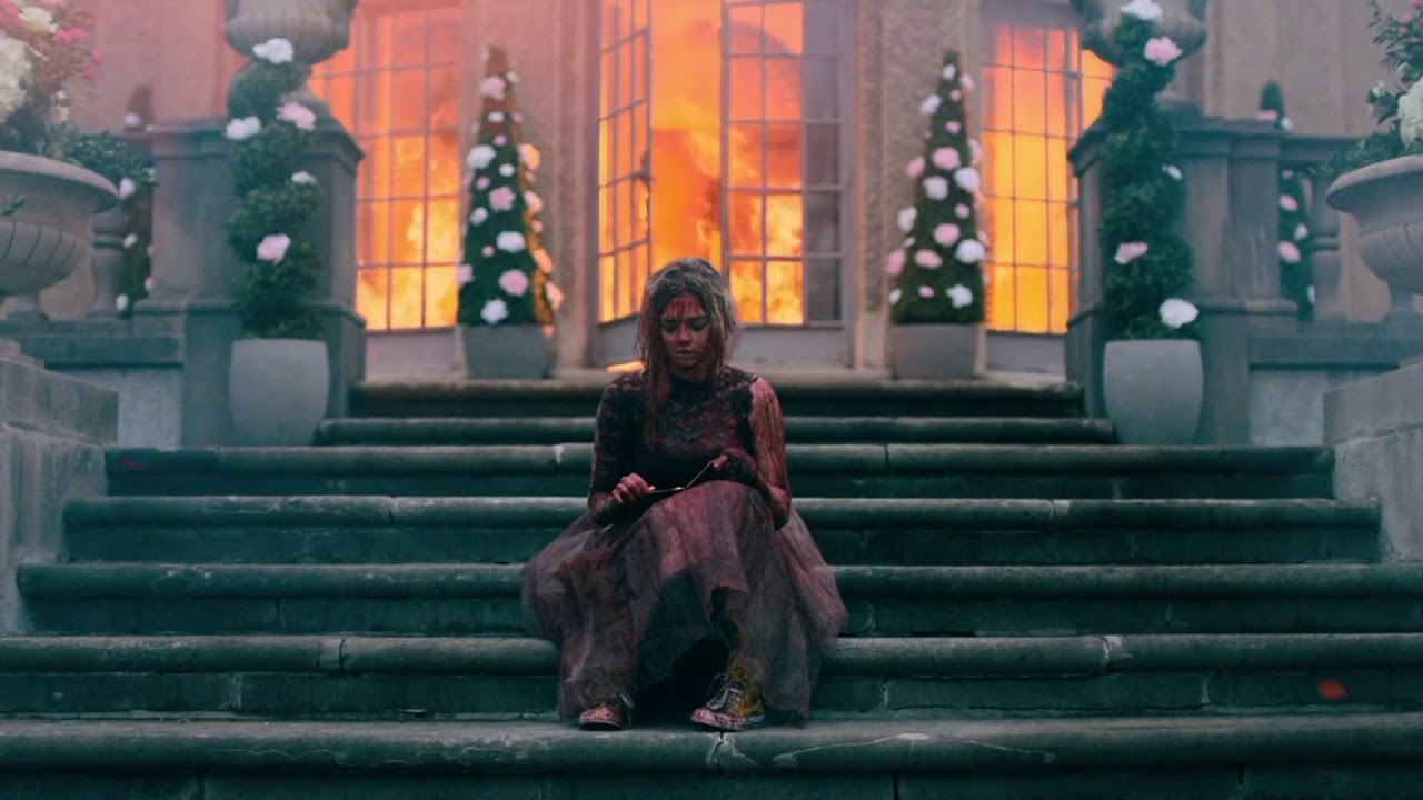Ending scene Ready or Not | Samara Weaving | Adam Brody