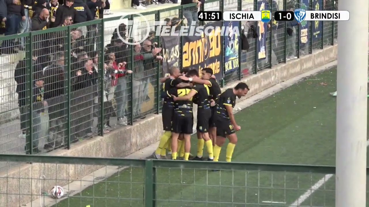 Serie D. Ischia-Brindisi: 2-2, la sintesi del match