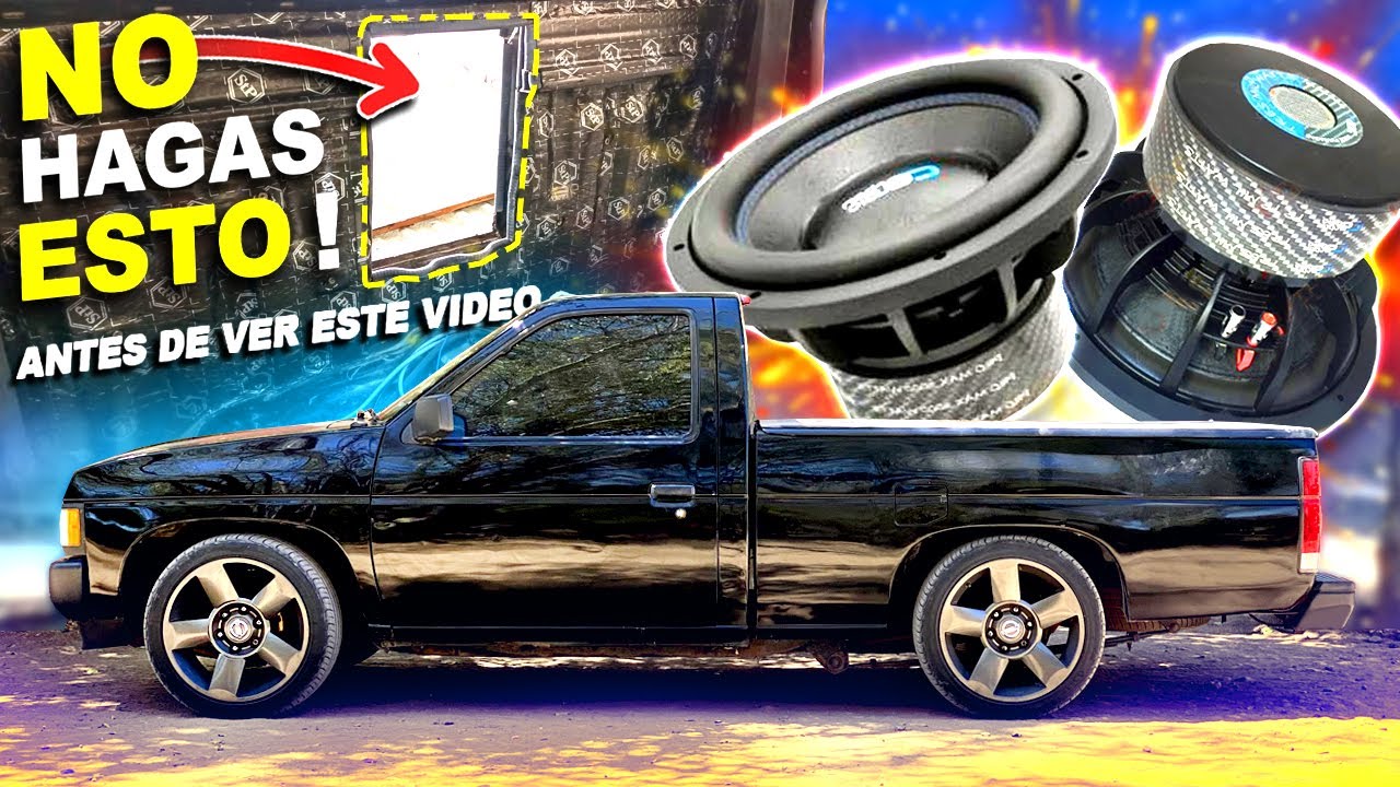 CAR AUDIO | Así QUEDÓ el CAJON de BAJOS en LA CHANATA | EQUIPO de SONIDO D21 Mini Truck | OrdoTunes