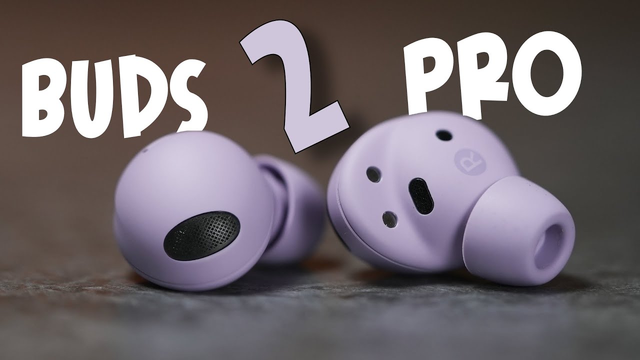 Samsung Galaxy Buds 2 Pro - 24 bit, ANC voice detect, 360 degree head tracking audio experience