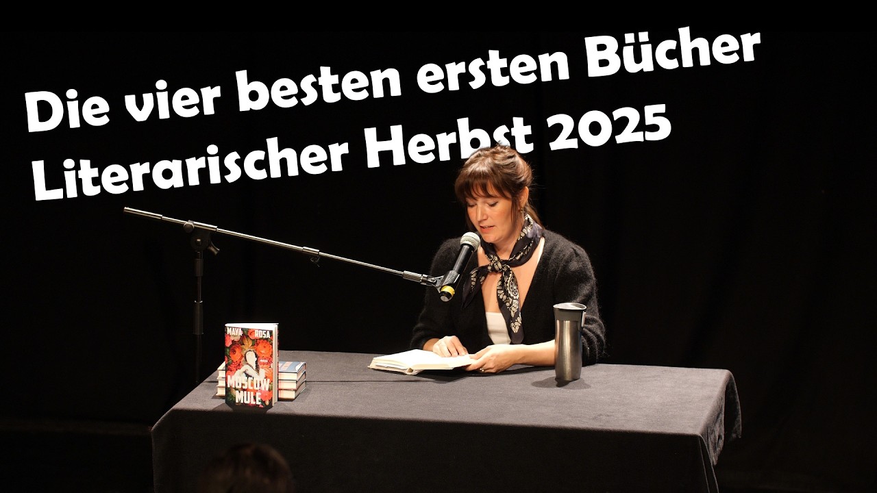Lesungen Moskow Mule, Kurilensee, Dunkelholz: Die 4 besten ersten Bücher 2025, Literarischer Herbst