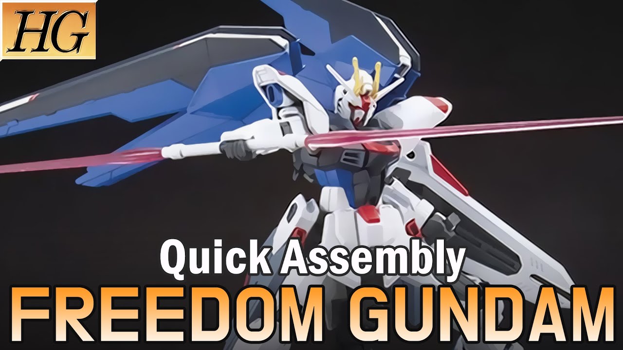 HGCE 1/144 GUNDAM FREEDOM REVIVE SPEED BUILD 건담시드 데스티니 HGCE 1/144 프리덤 리바이브 빠른조립
