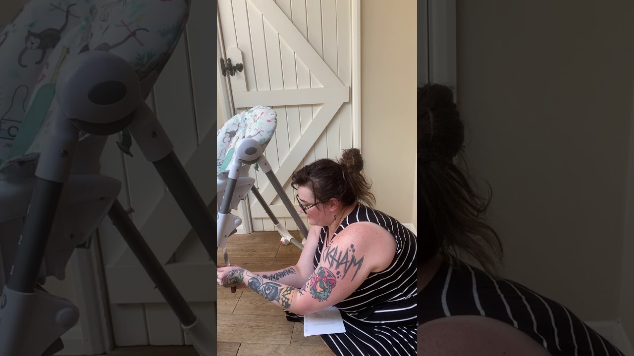 Mamas&papas snax highchair review and assembly!