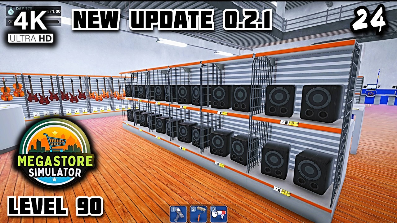 Megastore Simulator 4K #24 Level 90 New Update 0.2.1 +Reshade