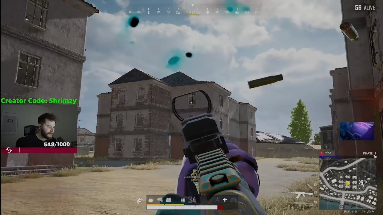 SHRIMZY PLAYING THE MOST AGGRESSIVE GAME OF ALL TIME
