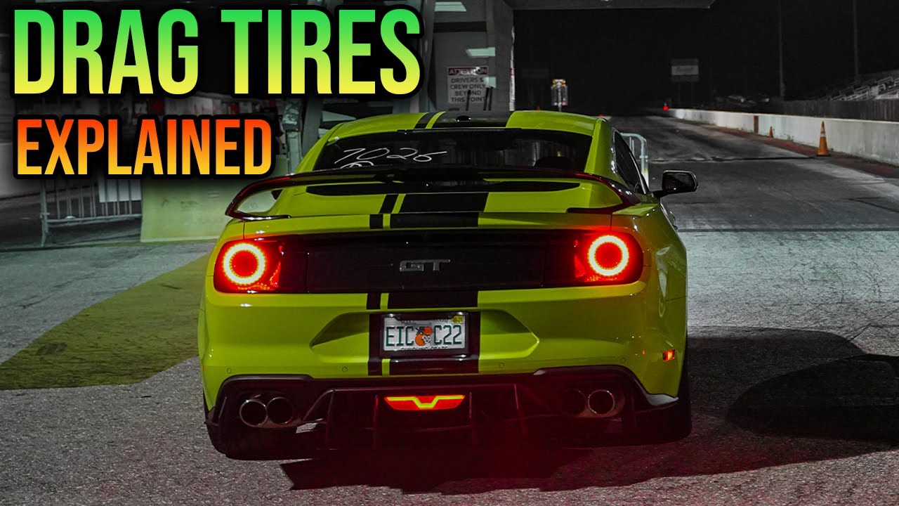 WHY DO DRAG RACERS REDUCE TIRE PRESSURE (PSI) AT THE DRAG STRIP?! (DRAG RADIALS EXPLAINED) #FORD