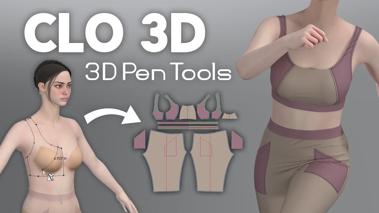 CLO 3D--3D Pen Tools