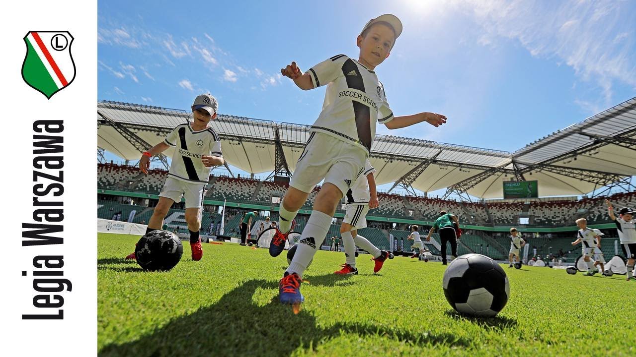 Uroczysty trening Legia Soccer Schools