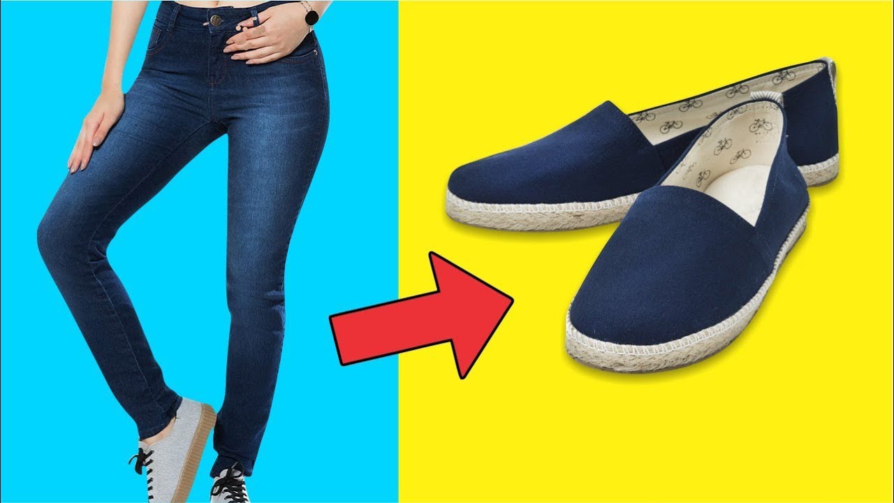 SAPATILHA FEITA DE CALÇA JEANS | ALPARGATA JEANS | FAÇA VOCÊ MESMO | IDER ALVES