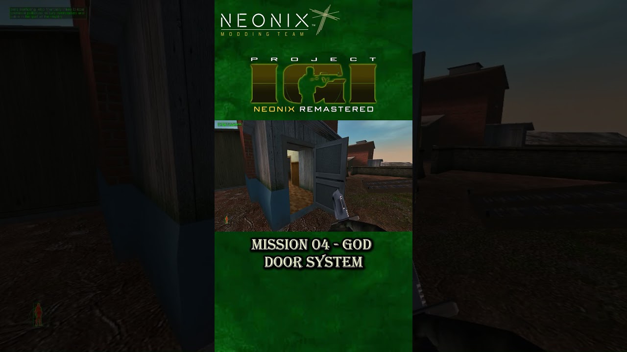 Door system fix in Project IGI Neonix remastered #shorts #igi