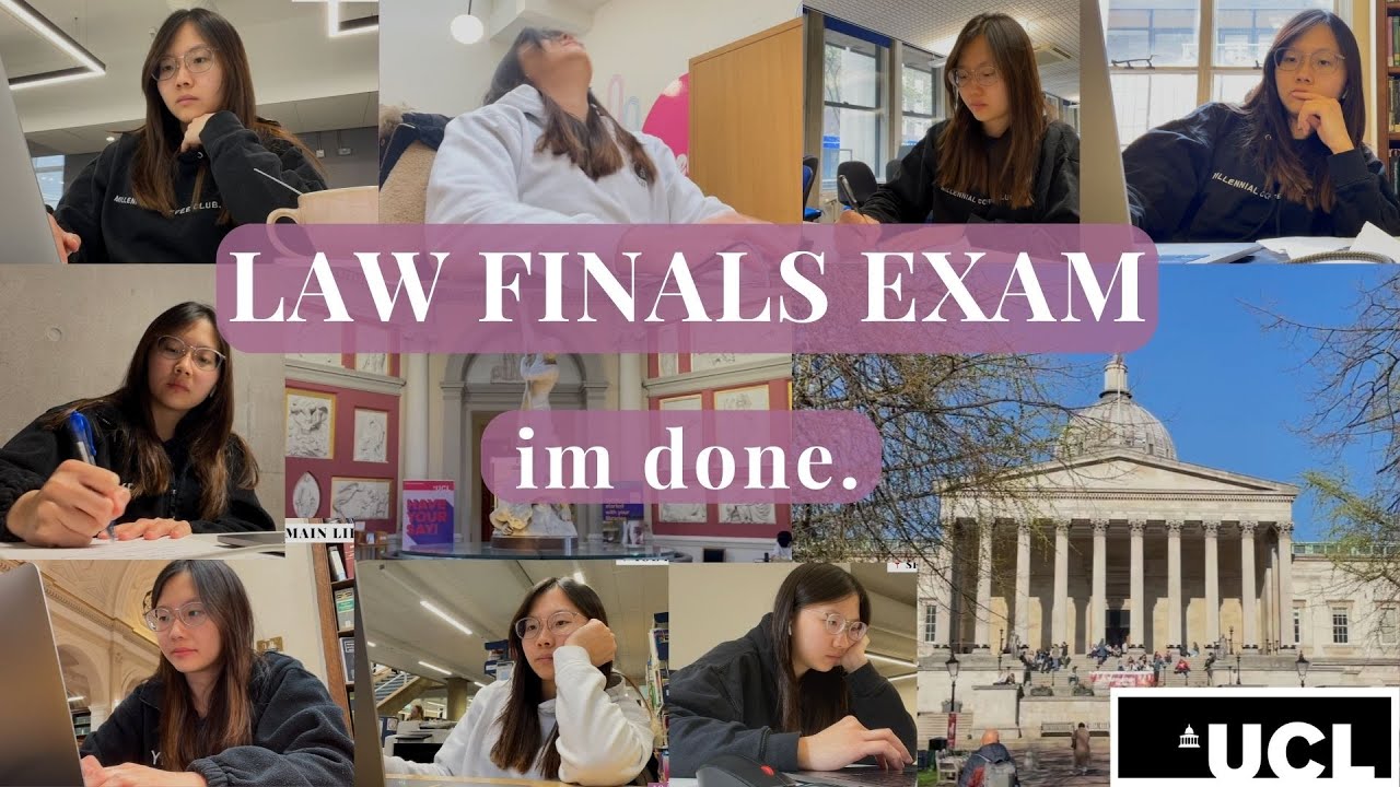LAST FINALS EXAM IN UCL... EVER!! // UCL law student