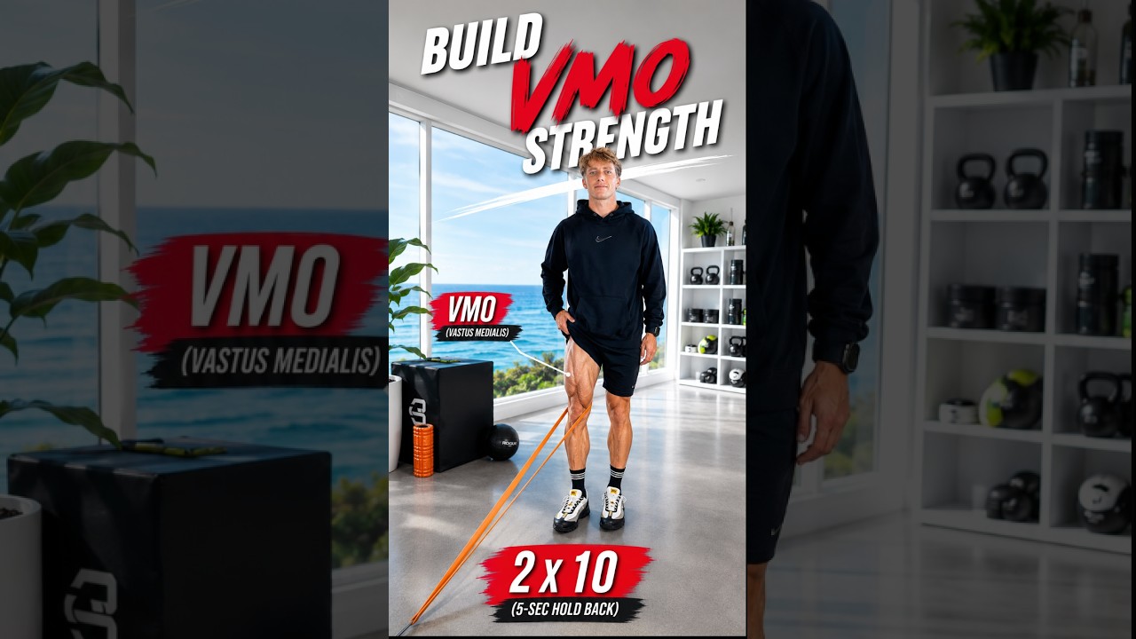 The best way to build knee strength VMO #exercises #kneestrength #kneepain