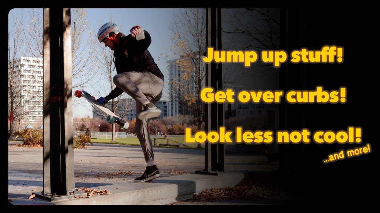 How To Fastplant (?) - Longboard Trick for Curbs and Obstacles