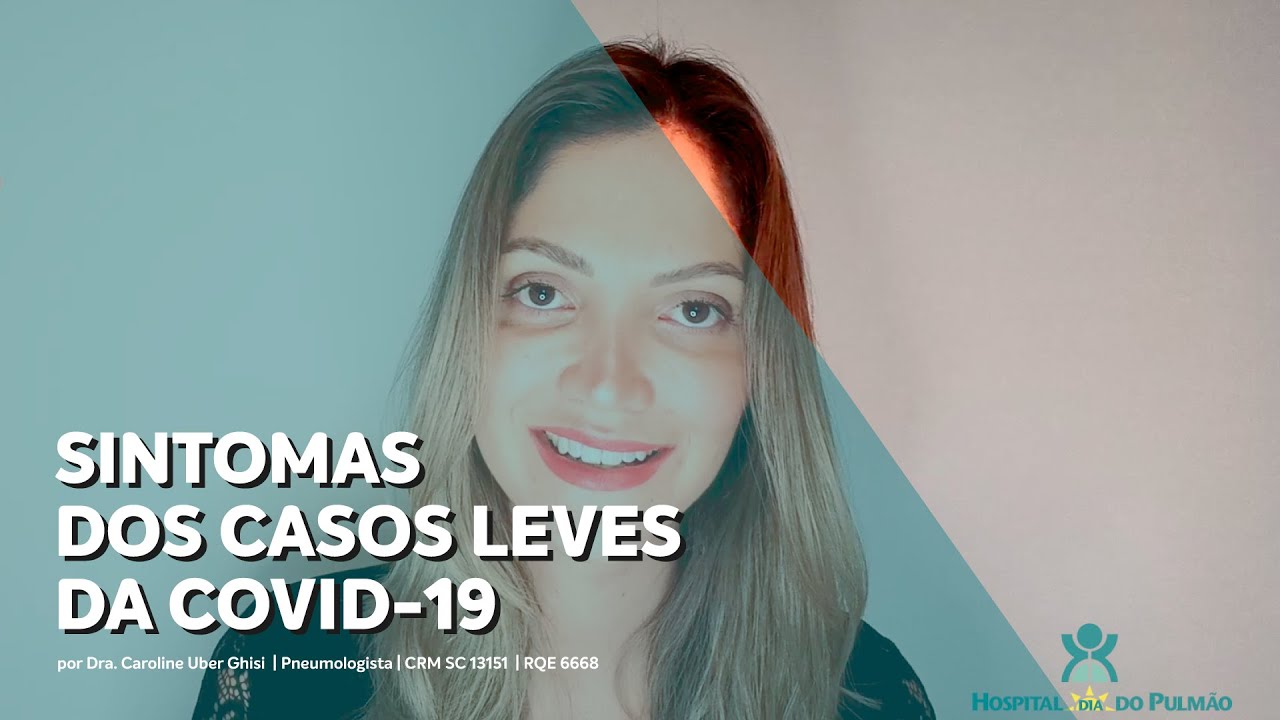 Sintomas dos casos leves