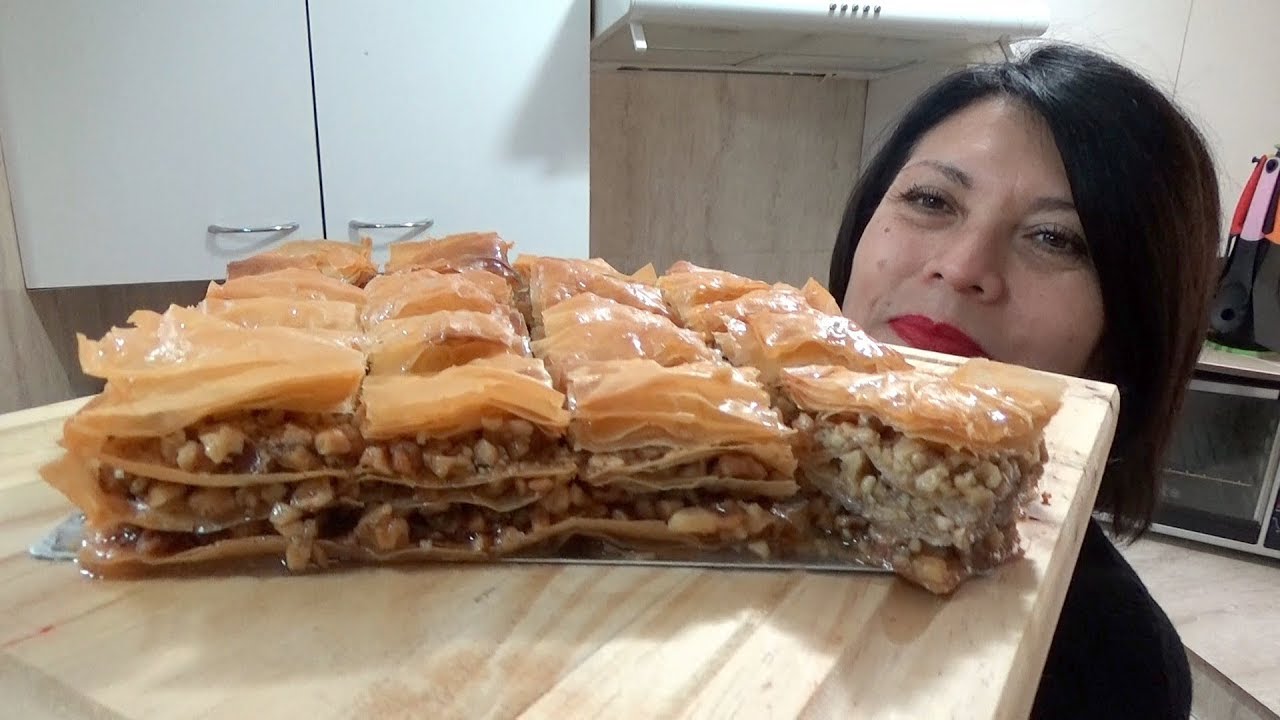 BAKLAVA /DULCE ARABE/ RECETA FACIL/ Silvana Cocina  ❤