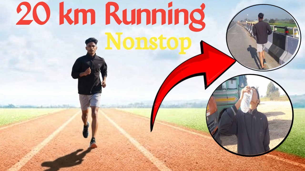 20 Kilometer Nonstop Running Challenge 🏃  || इस चैलेंज me हालत खराब हो गयी 😢
