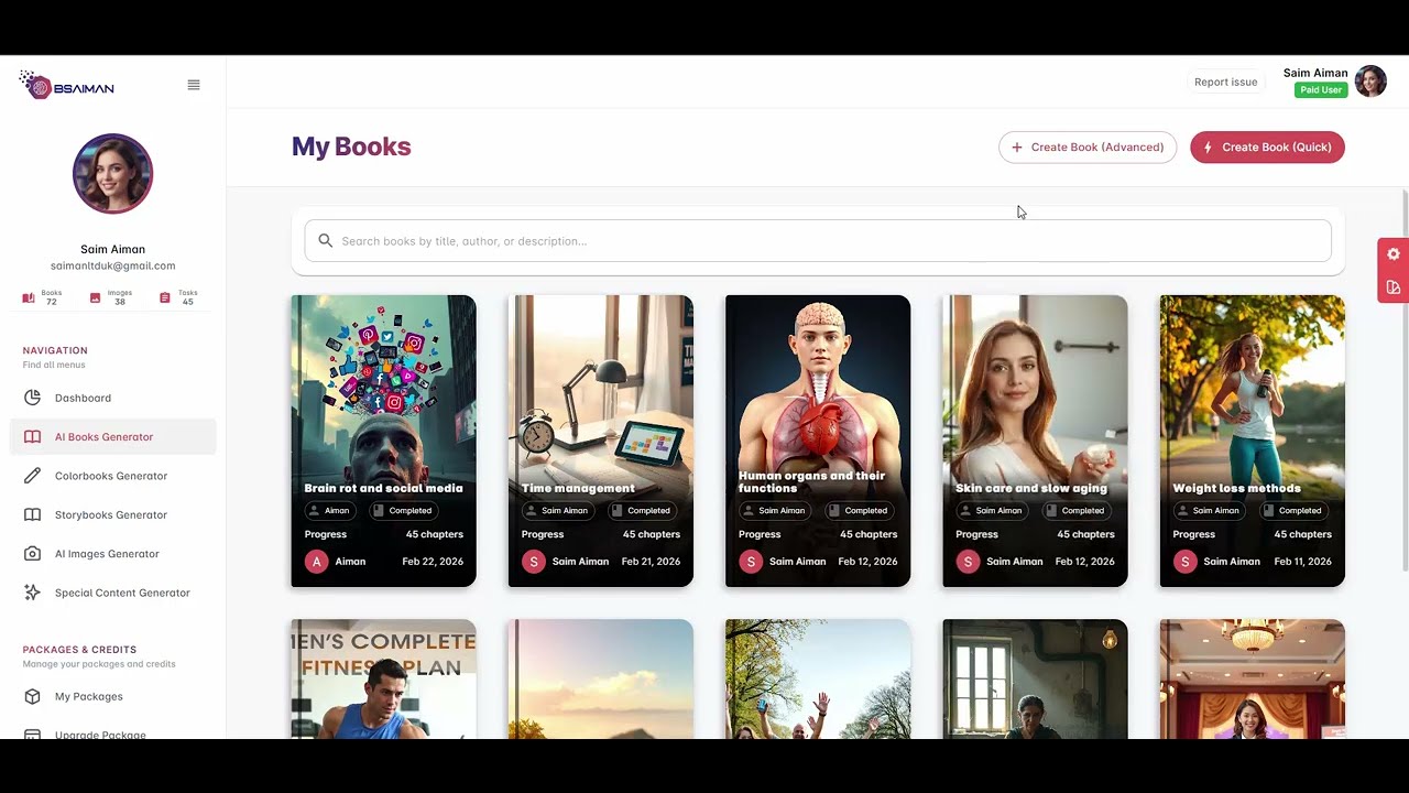 Create a Professional Book with Advanced Method | Complete Tutorial | Bsaiman.com