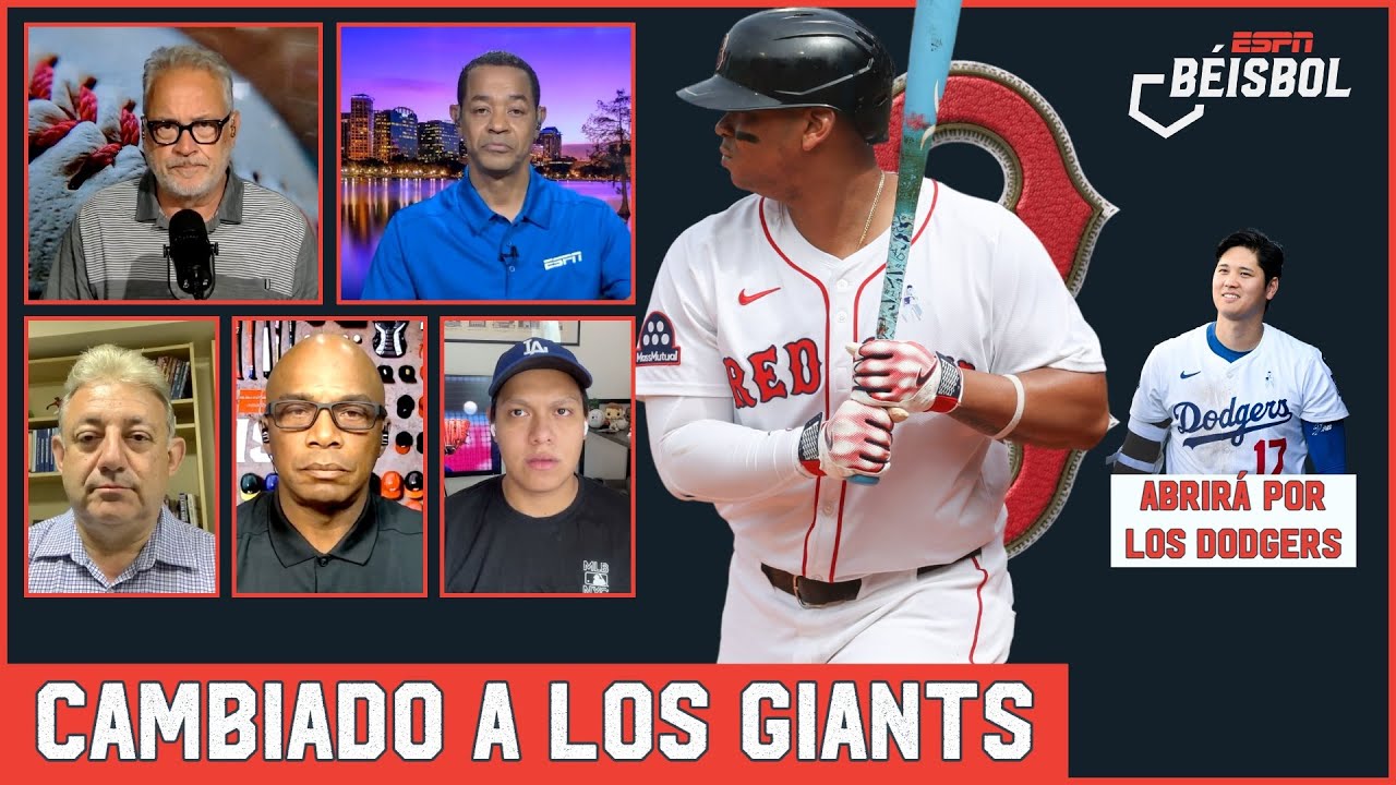 RED SOX CAMBIARON a RAFAEL DEVERS a los GIGANTES. SHOHEI OHTANI regresa al montículo | ESPN BEISBOL