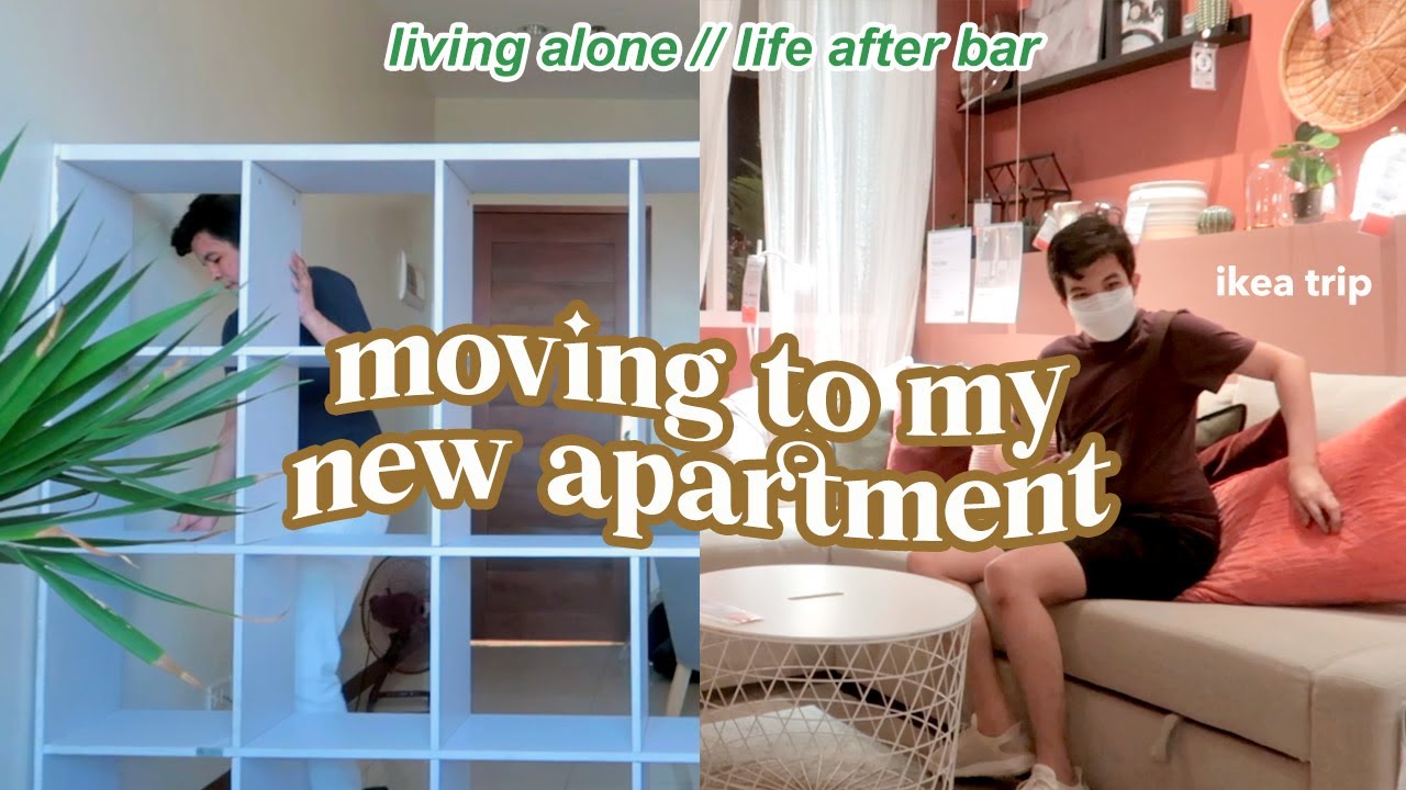 living alone 🪴 moving to my new apartment, life after bar exam, ikea shopping!