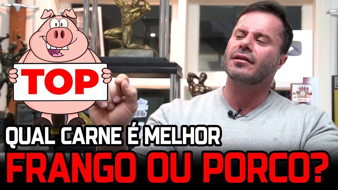 CARNE DE PORCO É MELHOR QUE FRANGO?