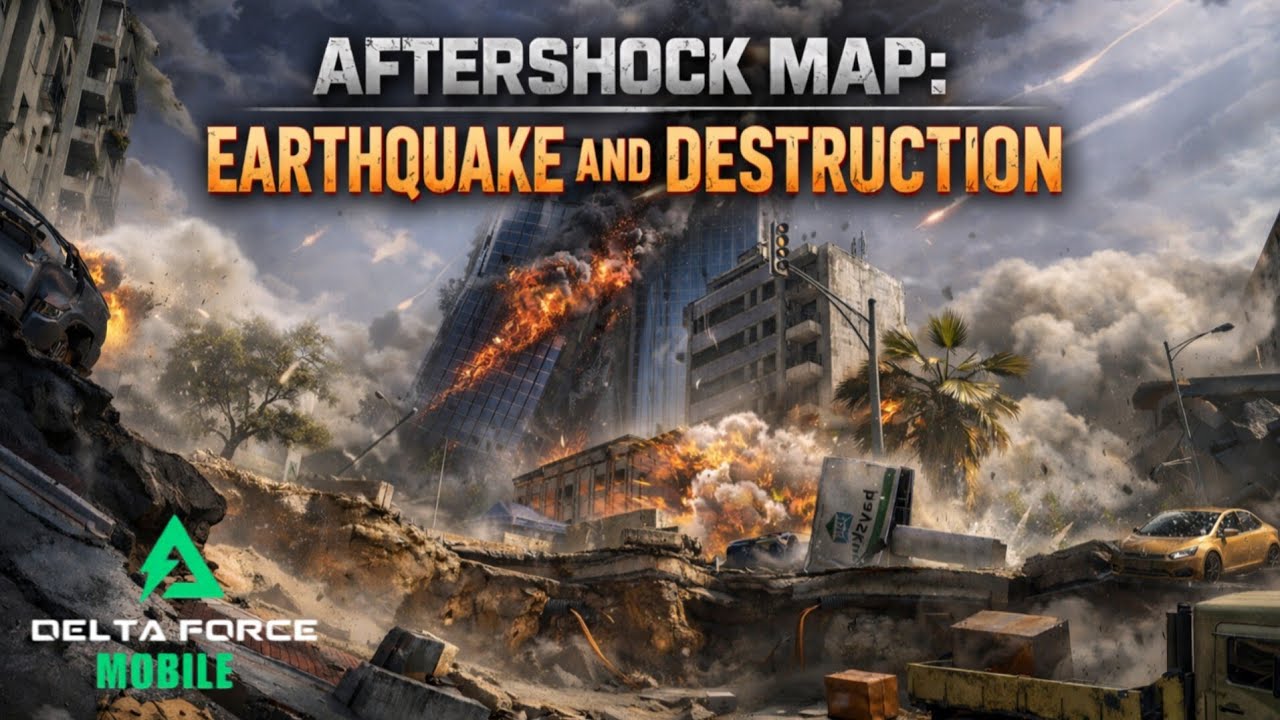 Delta Force Mobile Aftershock Map Gameplay #deltaforcemobile #deltaforce #deltaforcegame 