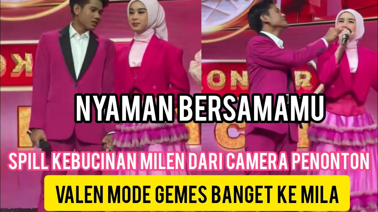 VIRAL MOMENT FOTO ROMANTIS VALEN & MILA DI KONSER MALAM INI, SALFOK VALEN ELUS2 TANGAN MILA
