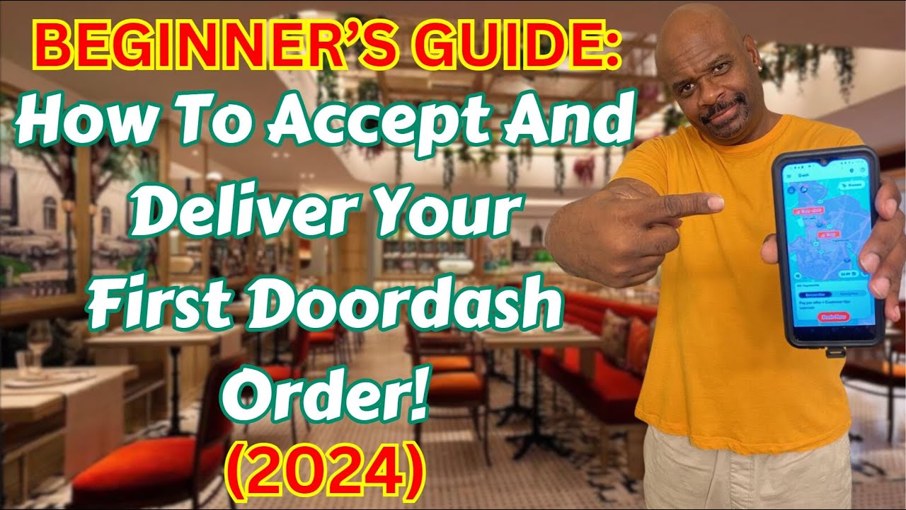 DOORDASH DRIVER Принять и доставить (ПОШАГОВОЕ РУКОВОДСТВО ПО ПРИЛОЖЕНИЮ)