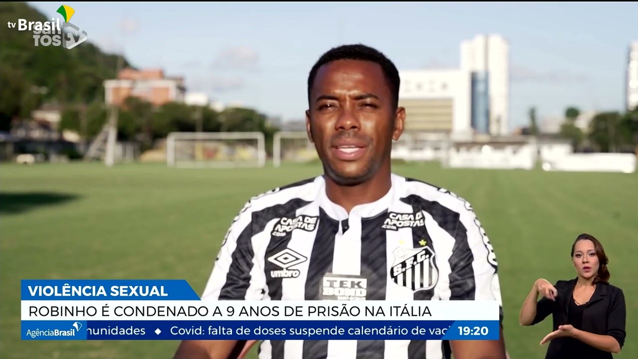Justi&ccedil;a italiana condena jogador Robinho por viol&ecirc;ncia sexual