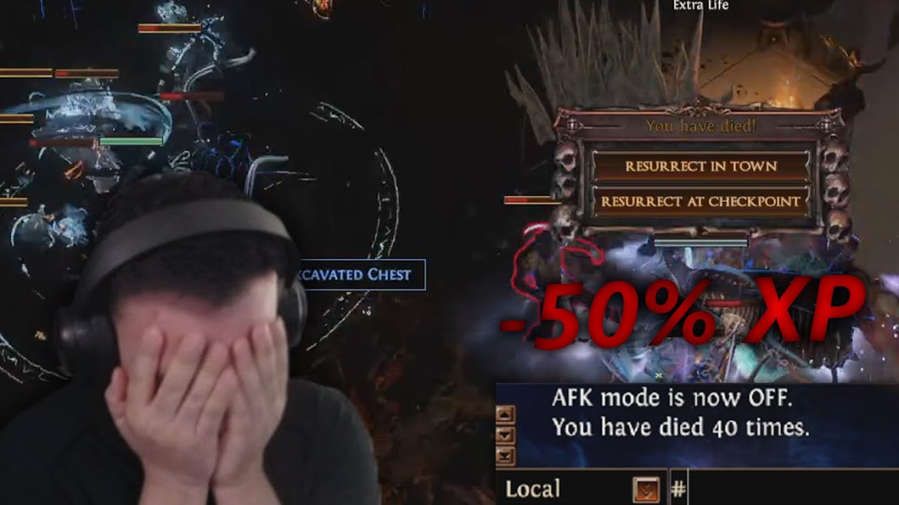 I can't stop DYING in the Krangled Event - Path of Exile
