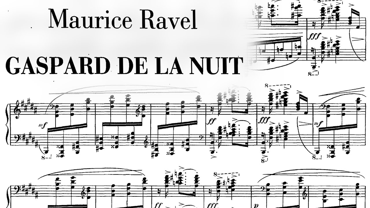 Maurice Ravel — Gaspard de la nuit (1908) (Szuyu Su, piano) [w/ score]