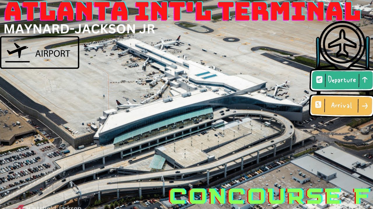 ATLANTA INT'L AIRPORT (ATL) MAYNARD-JACKSON JR INT'L TERMINAL FOR ARRIVALS AND DEPARTURES TOUR EP#6