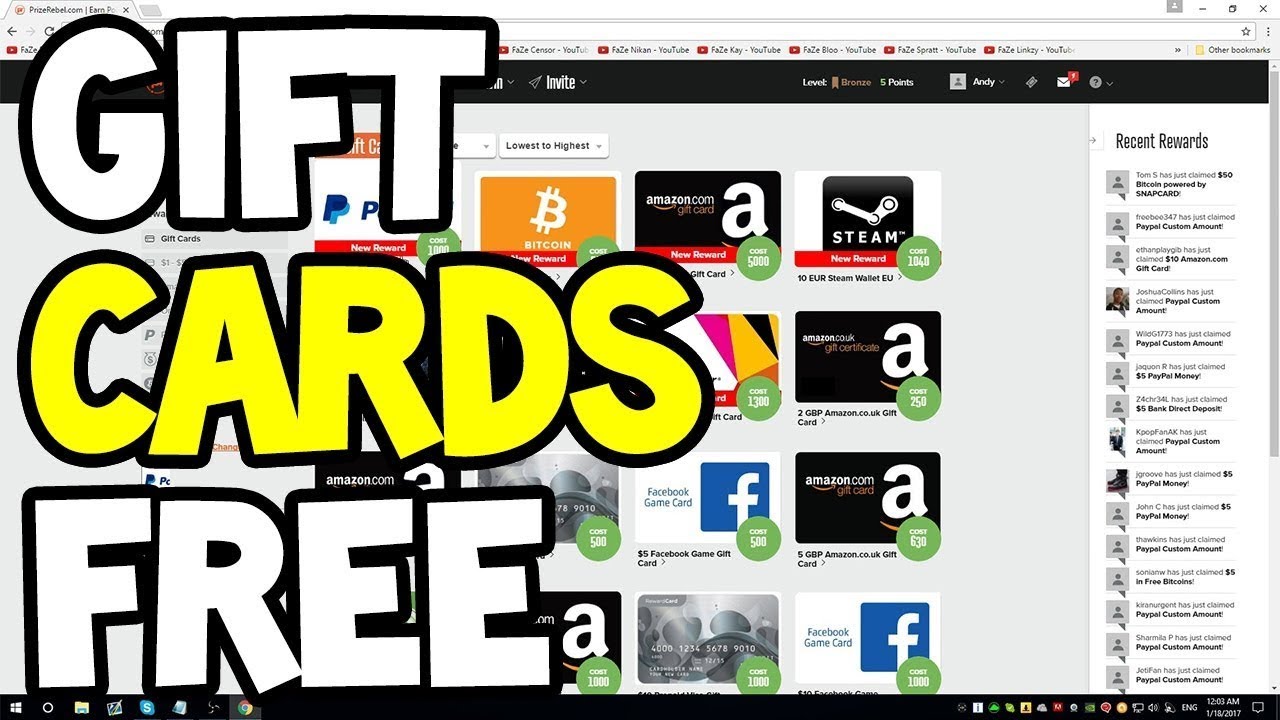 Free Amazon Gift Card $1000 and Special Gift for You [Big Giveaway]