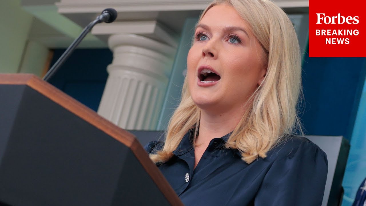 BREAKING NEWS: Karoline Leavitt Holds White House Press Briefing As Tariff Deadline Approaches Aug 1