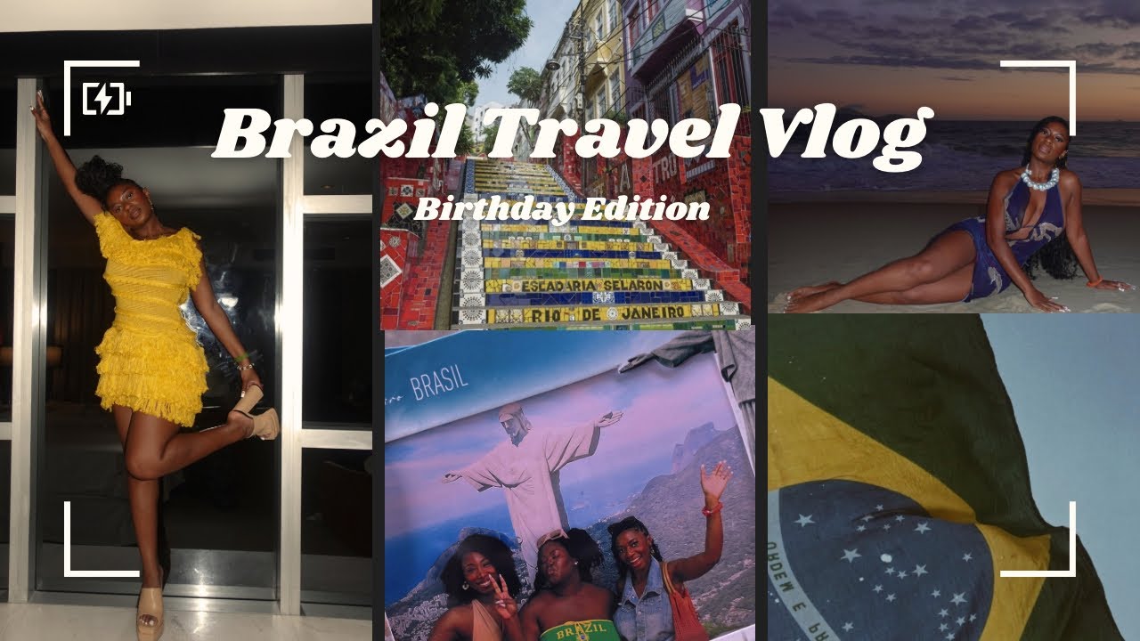 BRAZIL TRAVEL VLOG: birthday girls trip in Rio! Jet skis, parties and adventures! 🇧🇷🌴