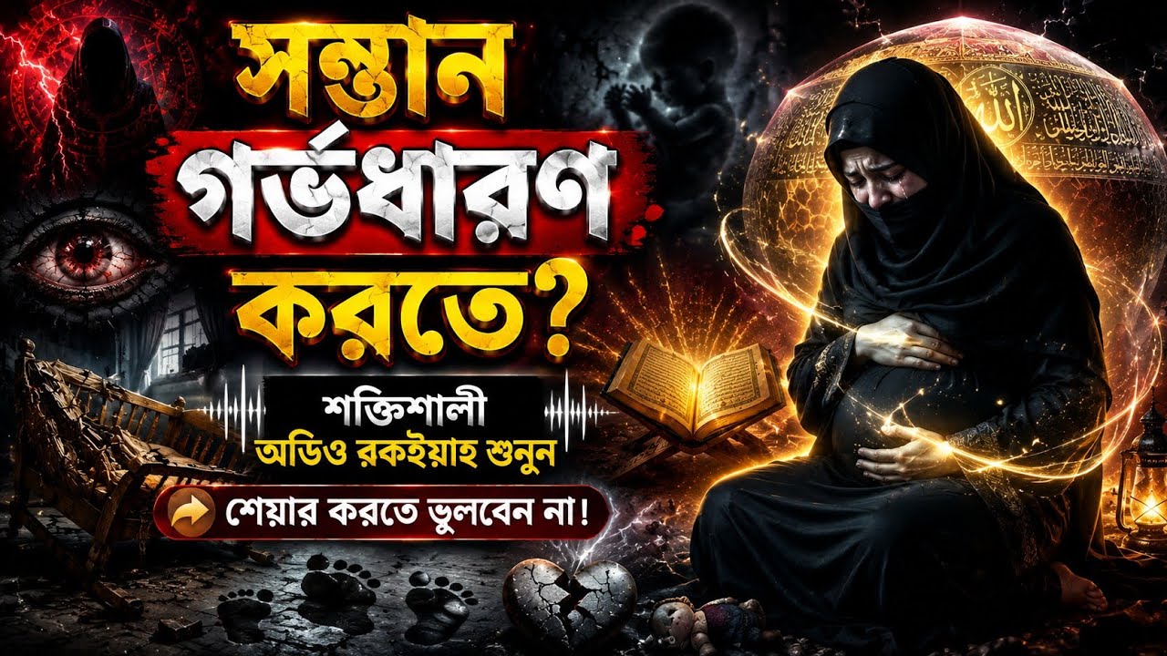 সন্তান গর্ভধারণ করার শক্তিশালী রুকইয়াহ   ।Powerful Prayer Dua To Get pregnant।