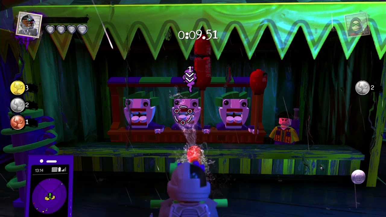 LEGO DC Super-Villains Free Roam part 1 - Amusment Mile