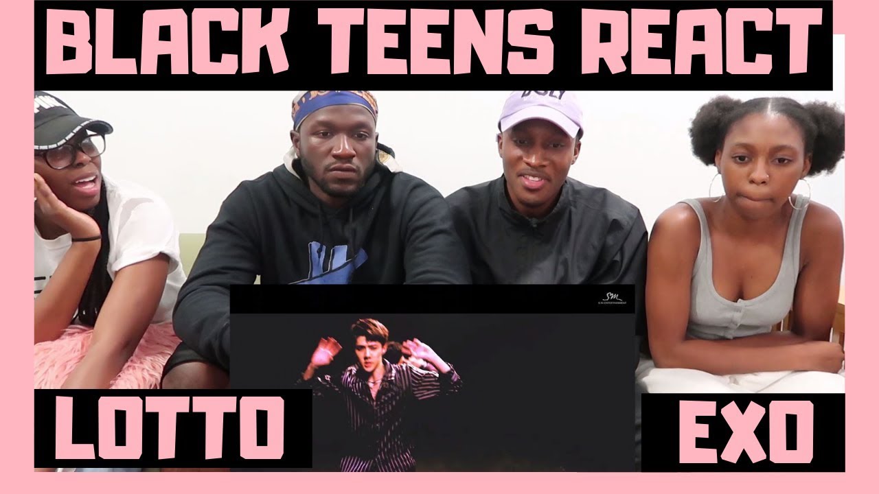 BLACK TEEN REACTS TO: EXO 엑소 'Lotto' MV