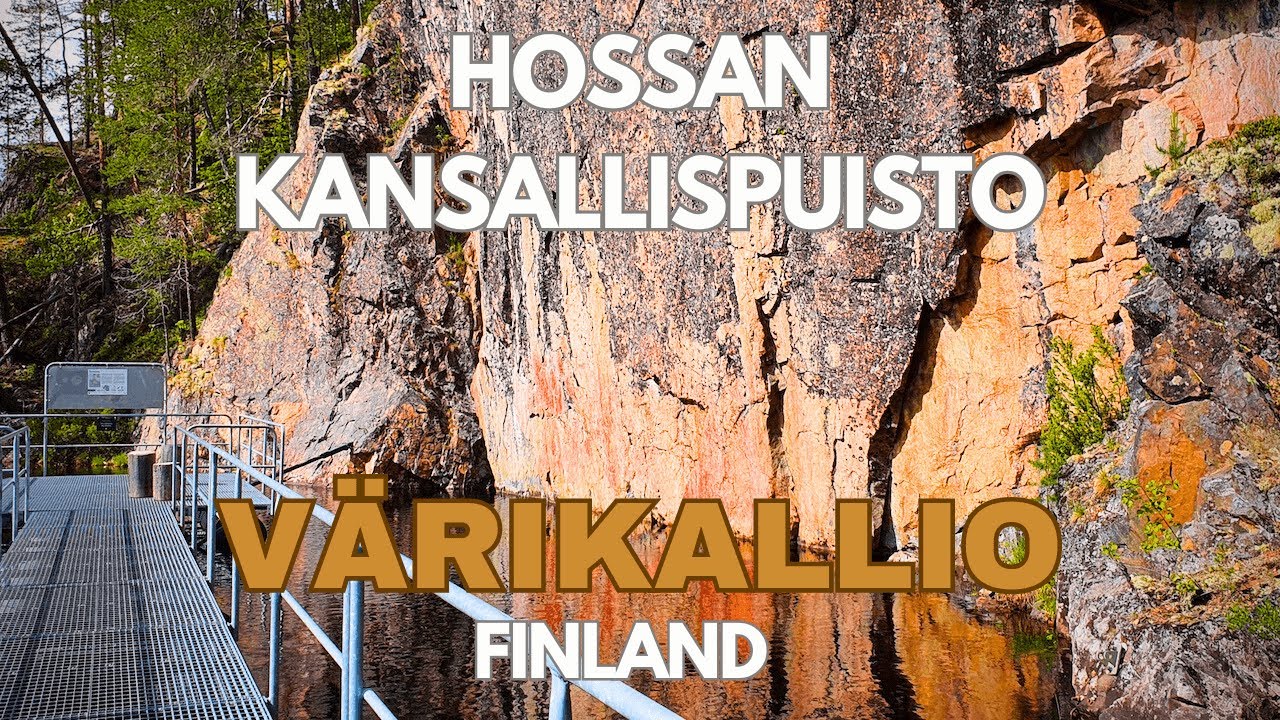 Hossa National Park's unique natural attraction in Finland: V&auml;rikallio