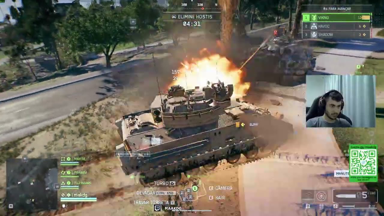Joguei com o MAKITA e ganhamos a ARENA BF6