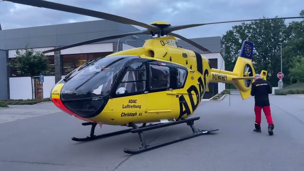Emergency services with helicopters in Germany