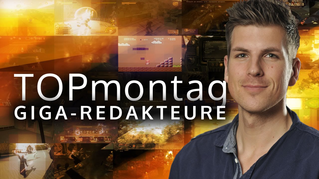 Die attraktivsten GIGA-Redakteure aller Zeiten (feat. David Hain) - TOPmontag - GIGA GAMES