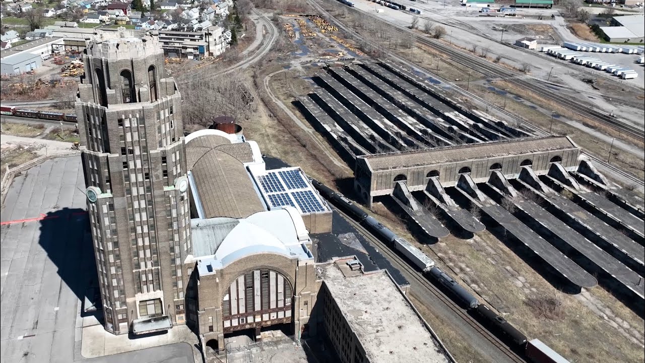 Buffalo Central Terminal Train Station - Abandoned Since 1979 In Buffalo, New York