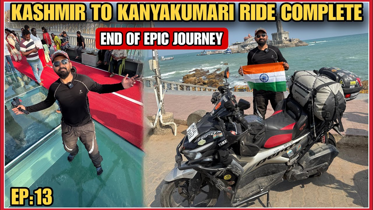 Finally Kashmir to Kanyakumari Ride Complete | End of a Dream Journey 🔥